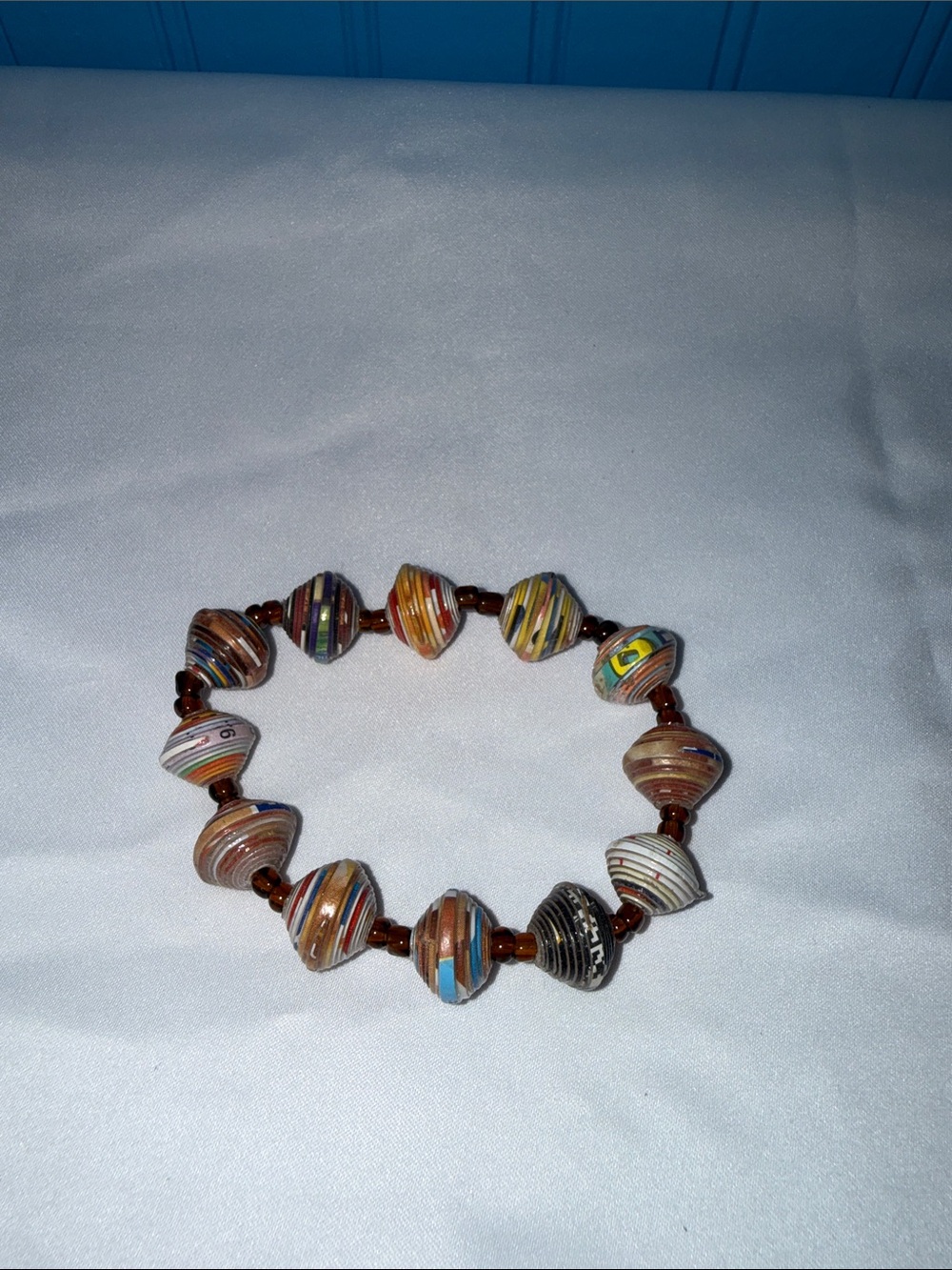 Set of 3 Beaded Stretch Bracelets - Picture 4 of 4